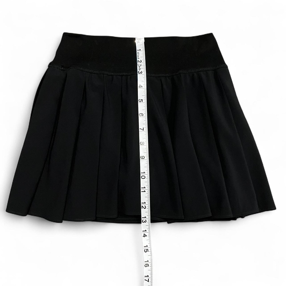 Aerie Black Pleated Tennis Skort Small Athletic Golf Pickleball Skirt - Picture 7 of 7